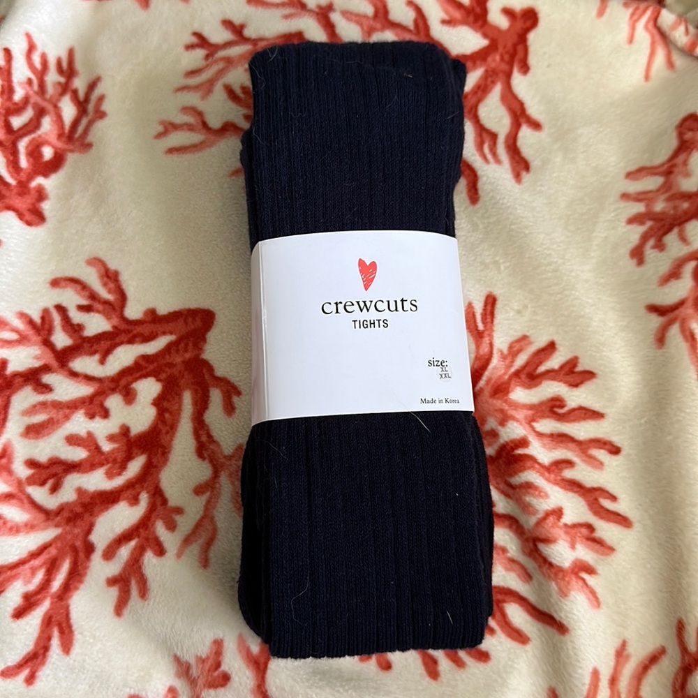 Crewcuts Navy Tights